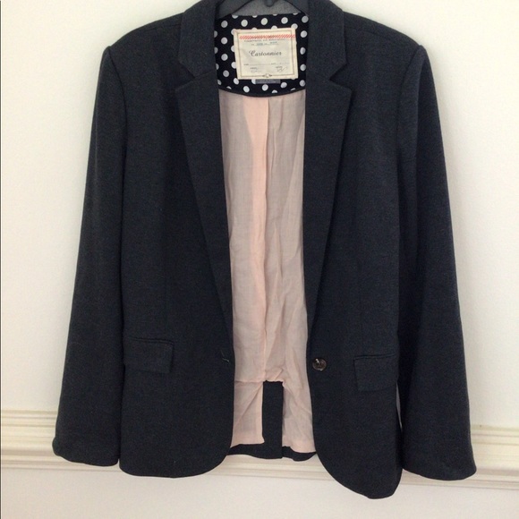 Anthropologie Cartonnier Blazer with Pink Lining - Picture 5 of 11